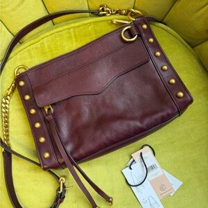 Rebecca Minkoff MAB Studded Leather Crossbody